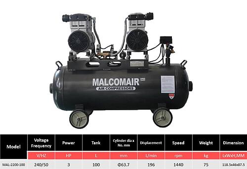 Silent Oil Free Air Compressor